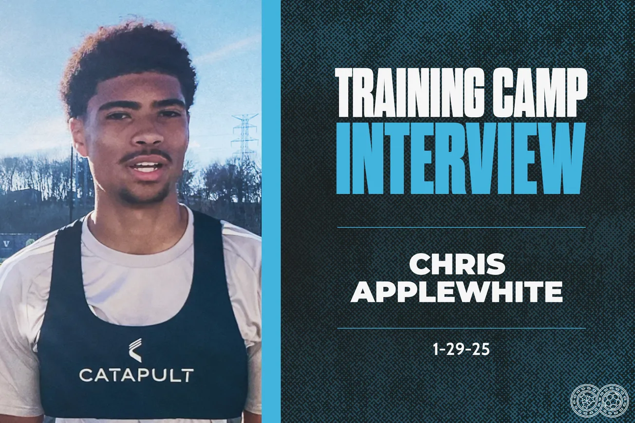 Chris Applewhite: "I know what my goals are"