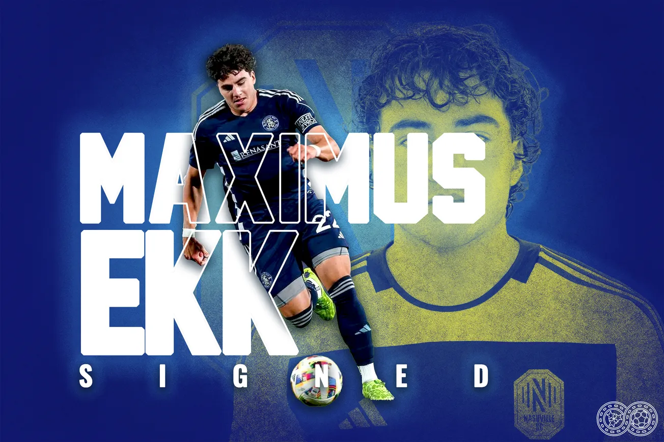 Nashville SC sign forward Maximus Ekk