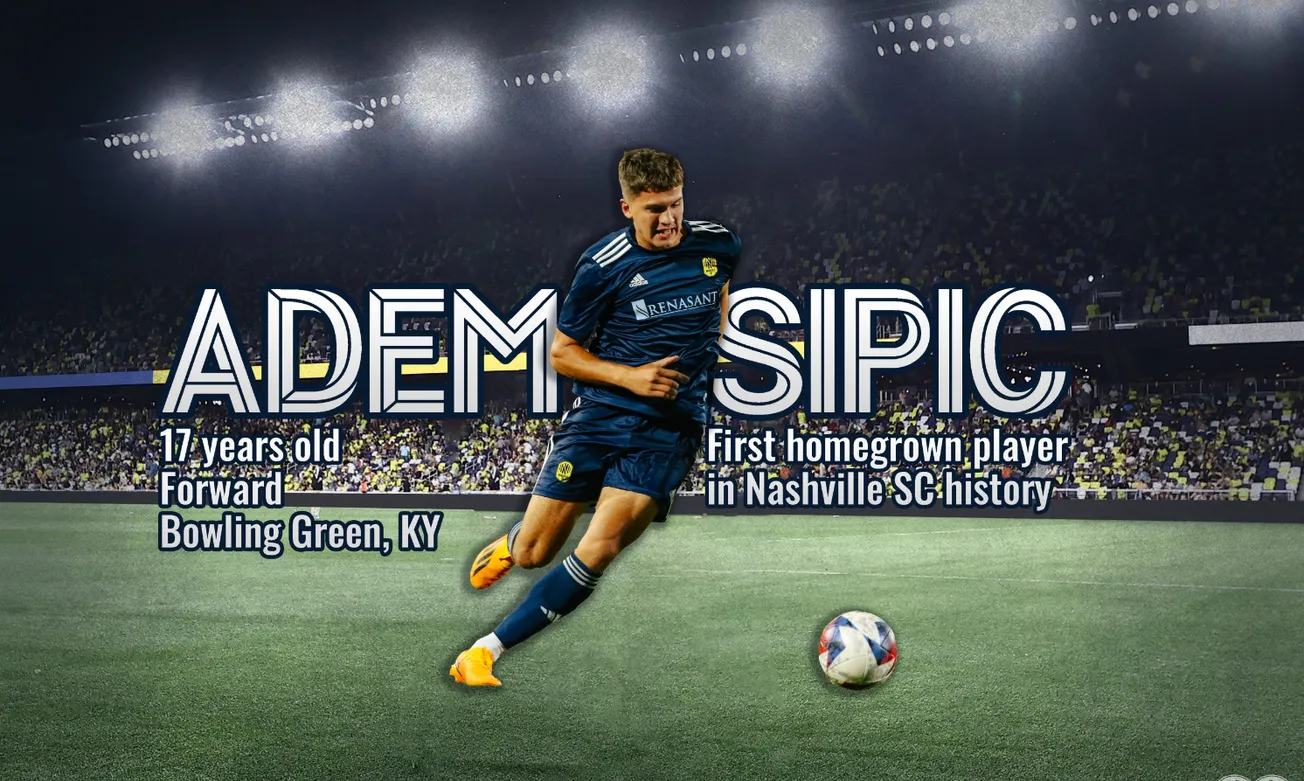 Nashville SC sign Adem Sipić as first-ever homegrown player