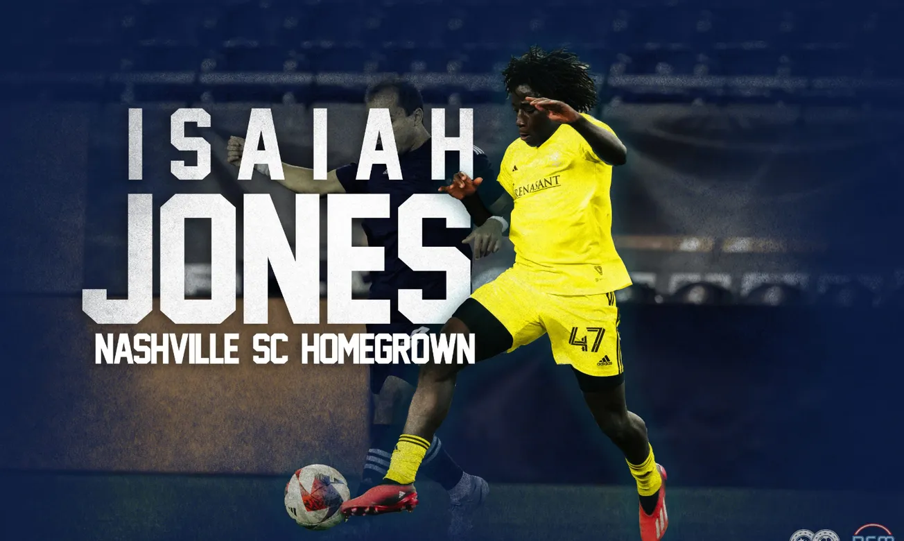 Nashville SC sign midfielder Isaiah Jones as second-ever Homegrown player