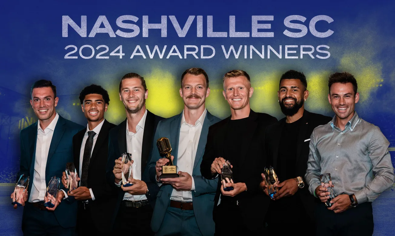 Nashville SC announces team award winners for 2024