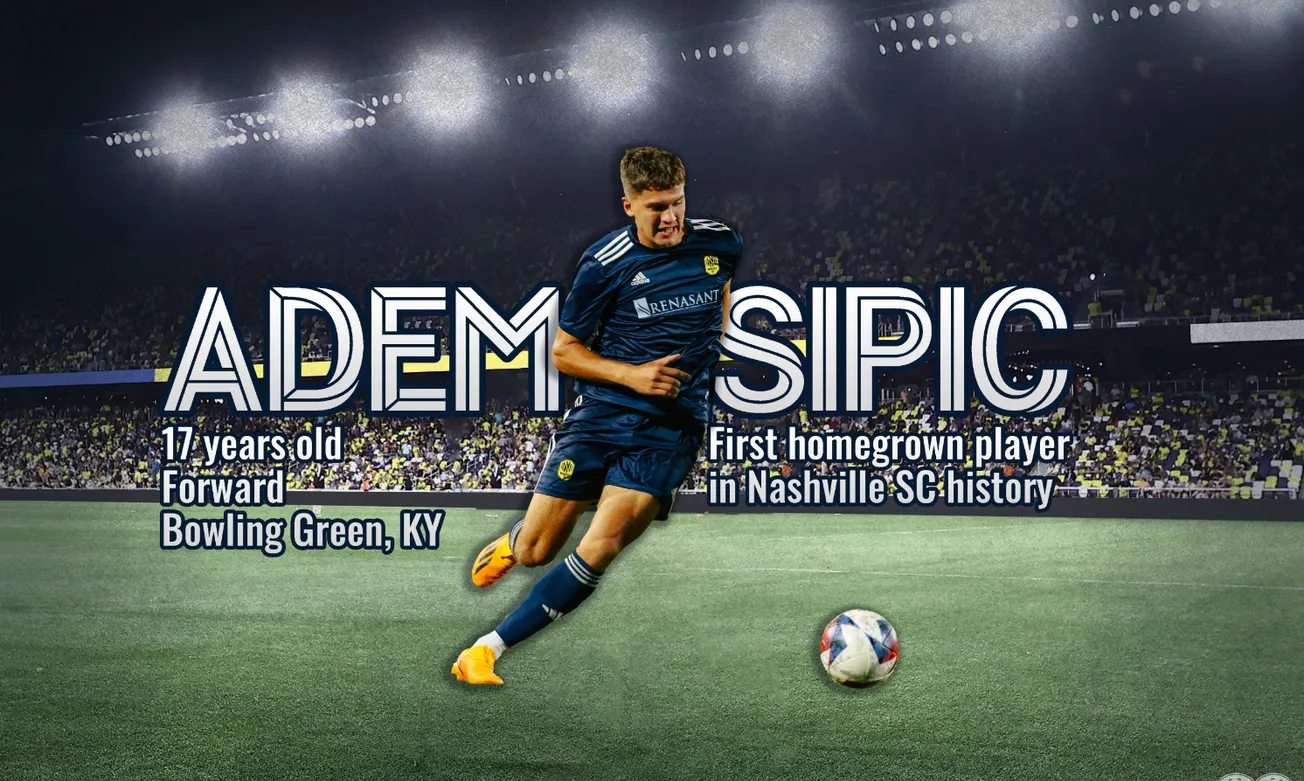 Nashville SC sign Adem Sipić as first-ever homegrown player