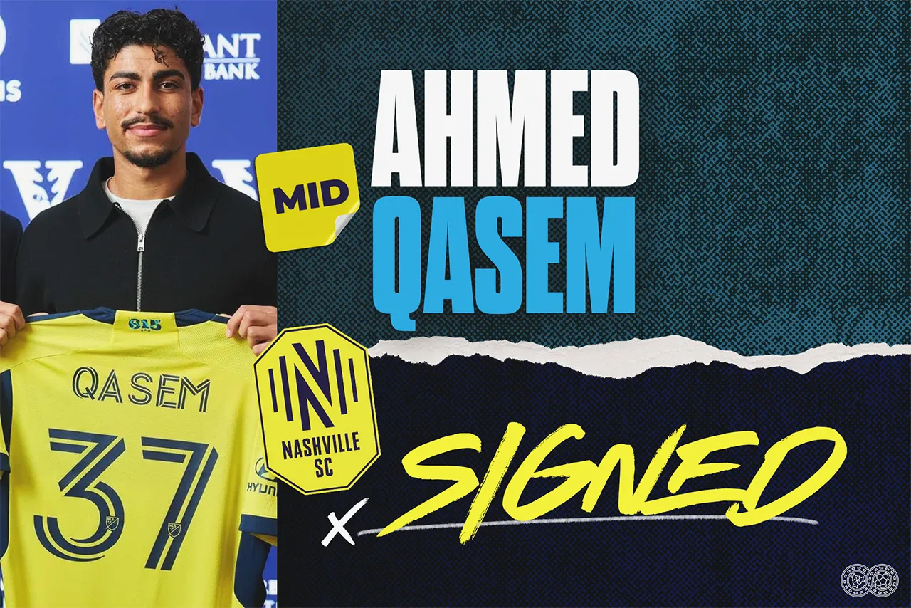 Nashville SC sign attacker Ahmed Qasem