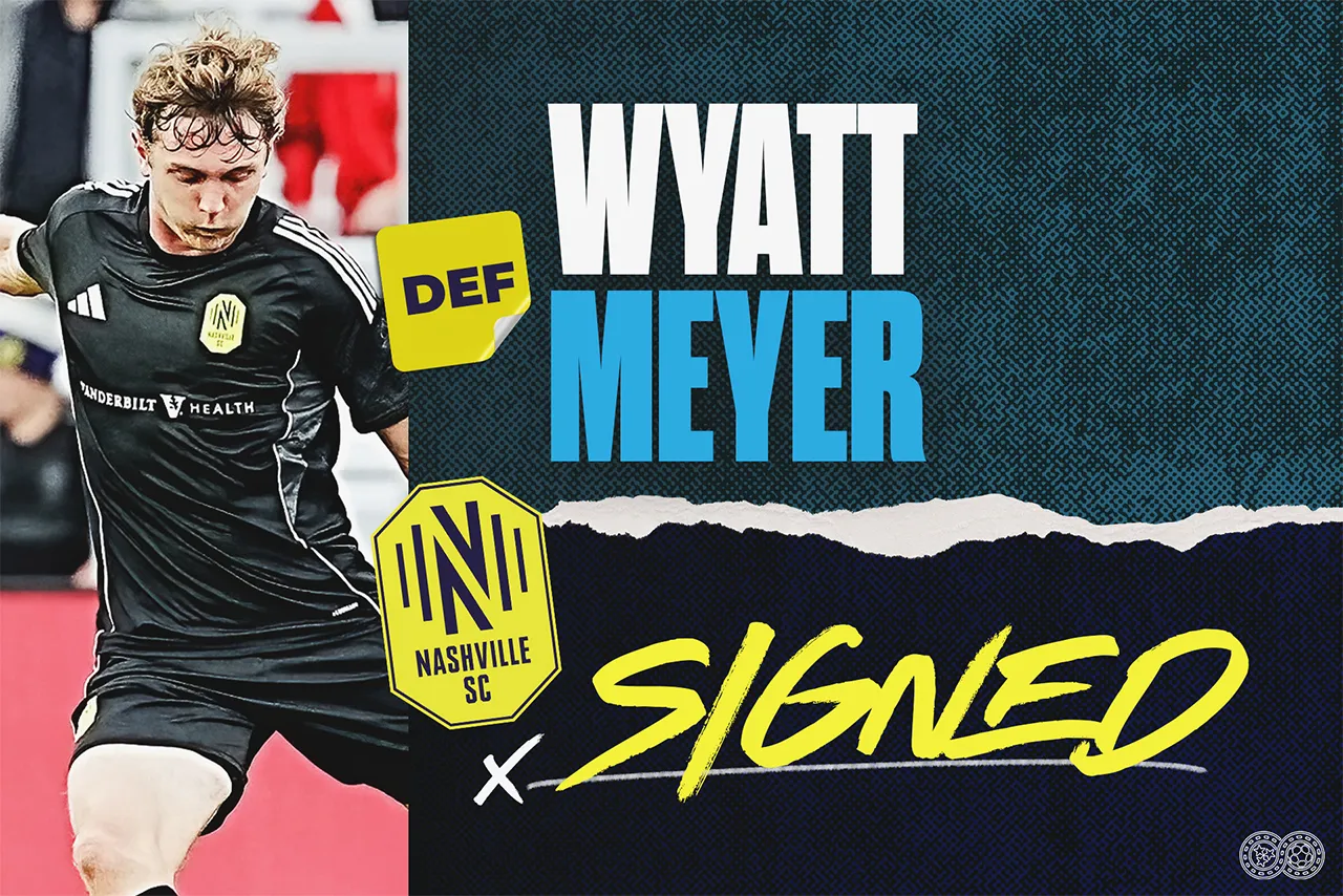 Nashville SC sign SuperDraft pick Wyatt Meyer