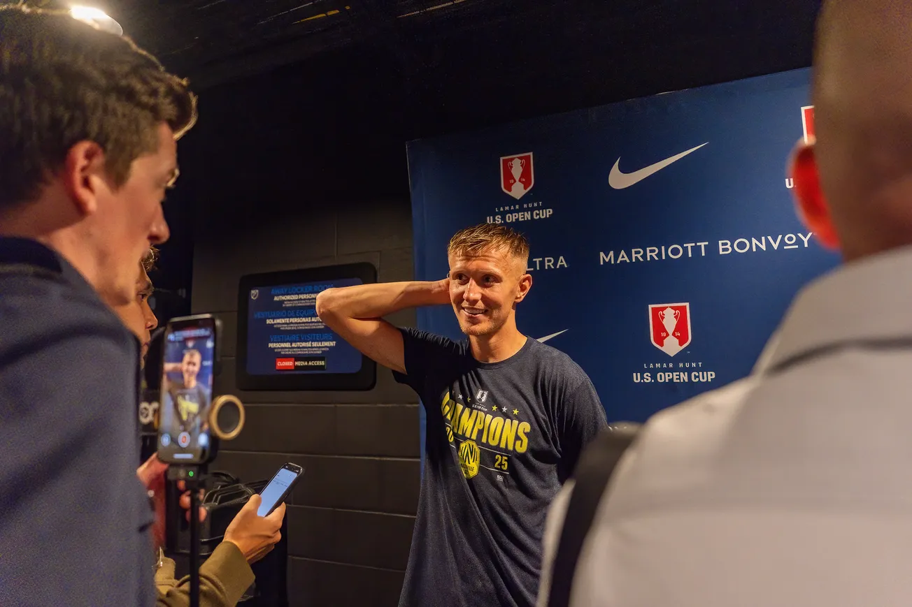 Video: Nashville SC players react to winning 2025 US Open Cup